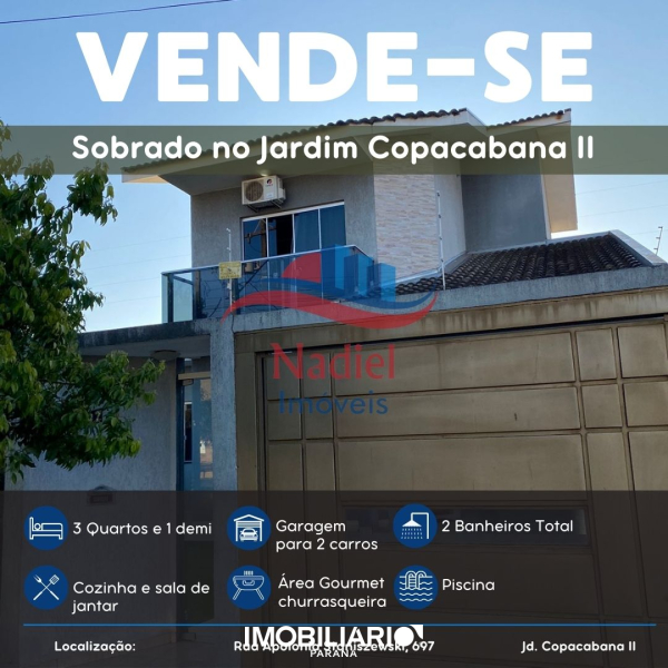 Venda Sobrado - Copacabana