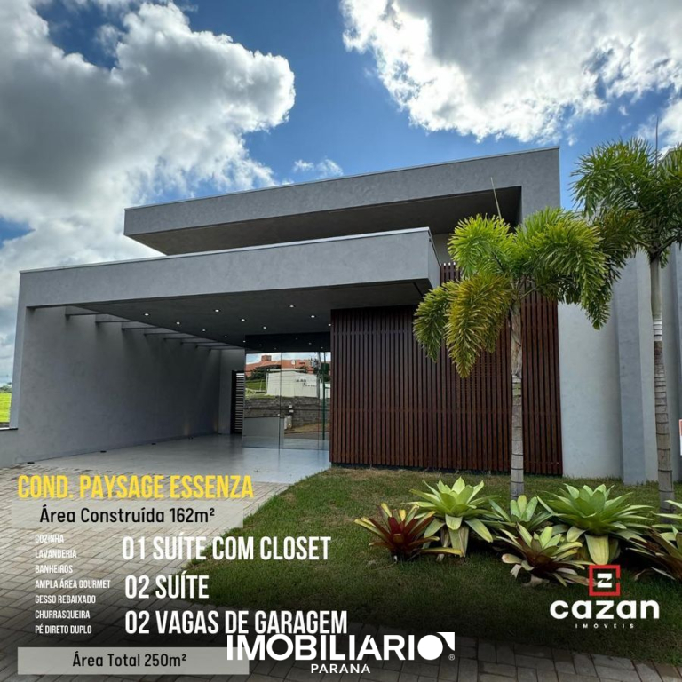 Venda Residência - Casa Paysage Essenza