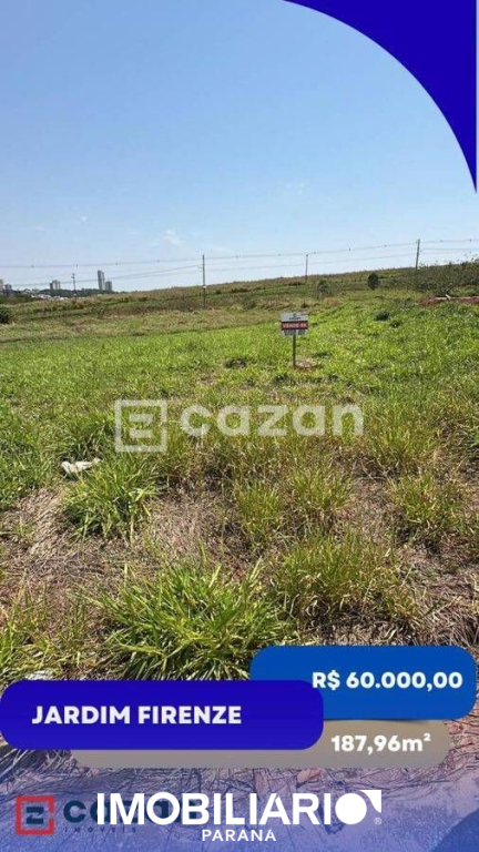 Venda Terreno - Terreno Jardim Firenze