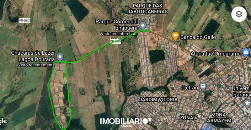 Venda Chácara - Umuarama