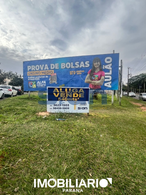 Venda Terreno Comercial - Zona I