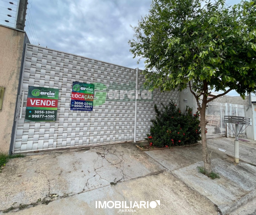 Residência para  venda em Parque Residencial Itália, Umuarama, 143,03m², com 2 quartos