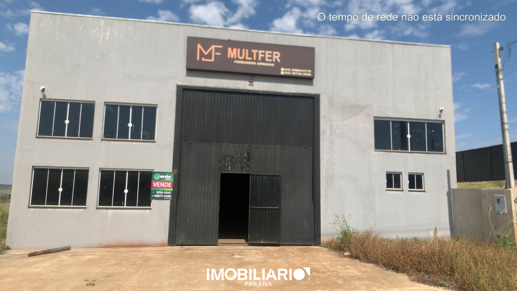 Salão Comercial para  venda em Parque Residencial Metropolitano, Umuarama, 287,71m²