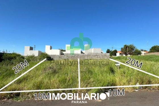 Terreno para  venda em Parque Residencial Belo Horizonte, Umuarama, 200,00m²
