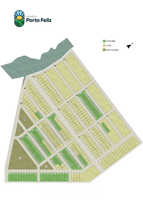 Terreno para  venda em PORTO FELIZ, Campo Mourão, 125,00m²