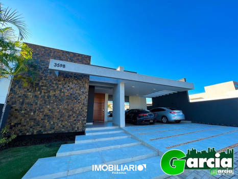 Residência para  venda em Condomínio Euro Park, Umuarama, 378,00m²