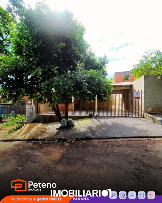 Residência para  venda em Parque Dom Pedro II, Umuarama, 84,00m², com 3 quartos