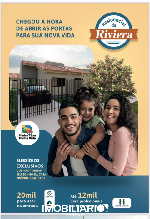 Residência para  venda em Jardim das Garças III, Umuarama, 50,00m²