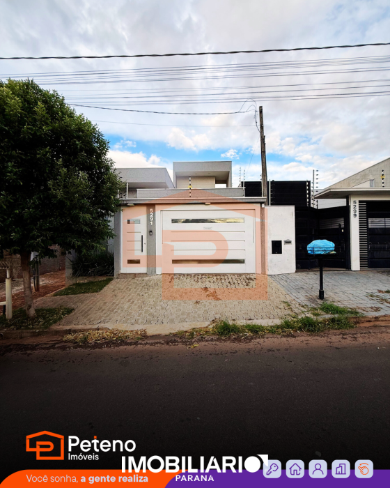 Residência para  venda em Jardim Caravelle, Umuarama, 180,46m²
