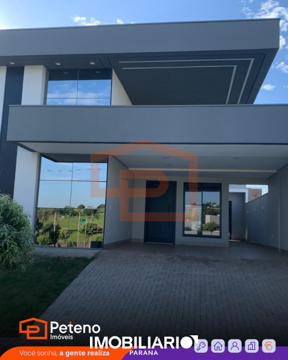 Residência para  venda em Jardins de Versailles, Umuarama, 197,18m², com 3 quartos