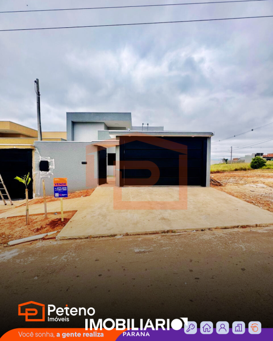 Residência para  venda em Jardim Firenze, Umuarama, 70,00m²