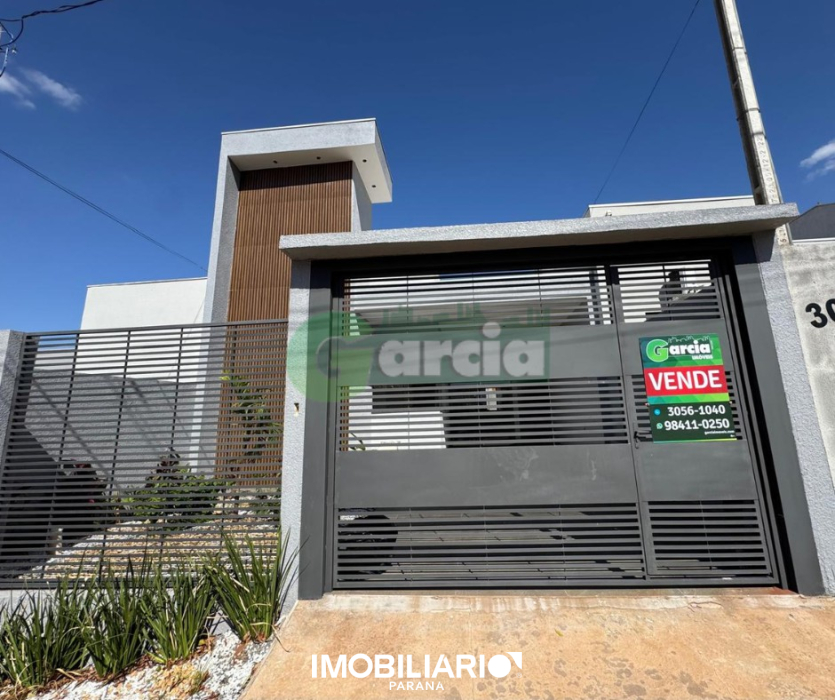 Residência para  venda em Jardim Cerejeiras, Umuarama, 127,00m², com 2 quartos