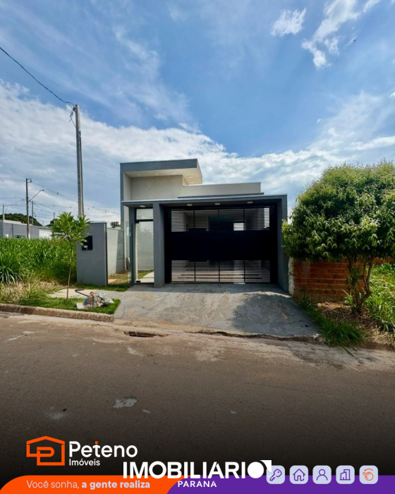 Residência para  venda em Jardim Real, Umuarama, 133,20m²