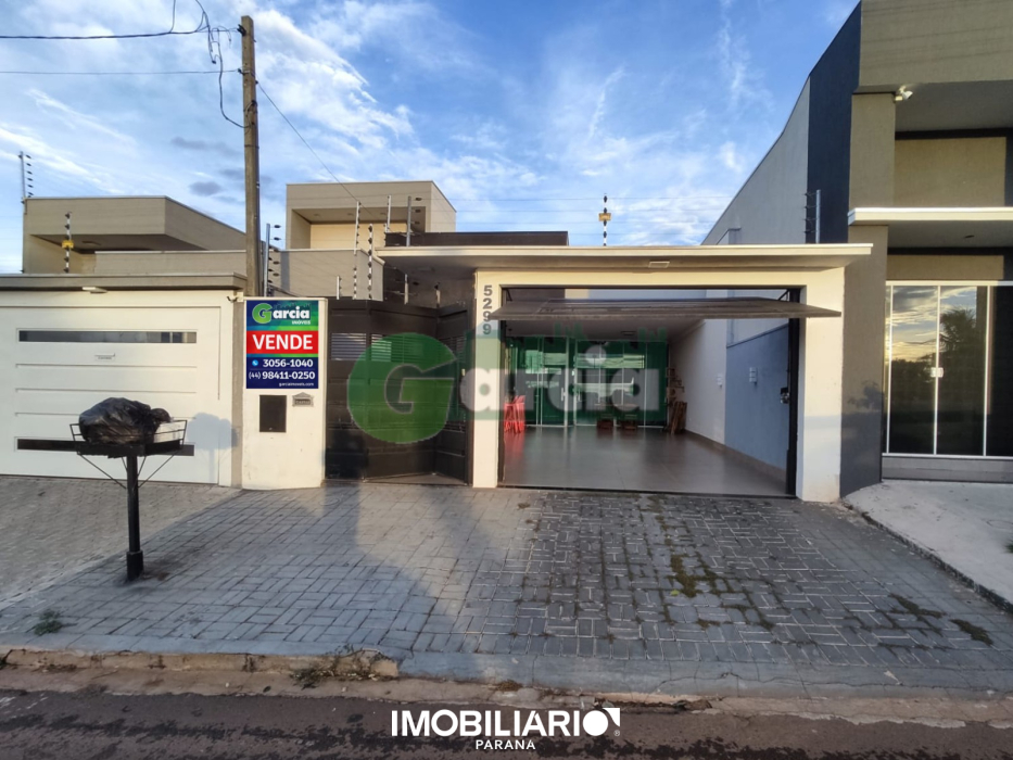 Residência para  venda em Jardim Caravelle, Umuarama, 180,00m², com 2 quartos