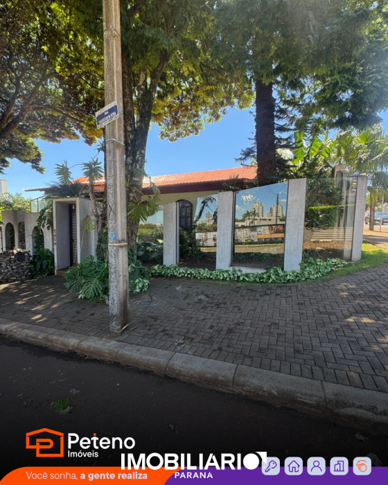 Residência para  venda em Centro, Cascavel, 620,00m²