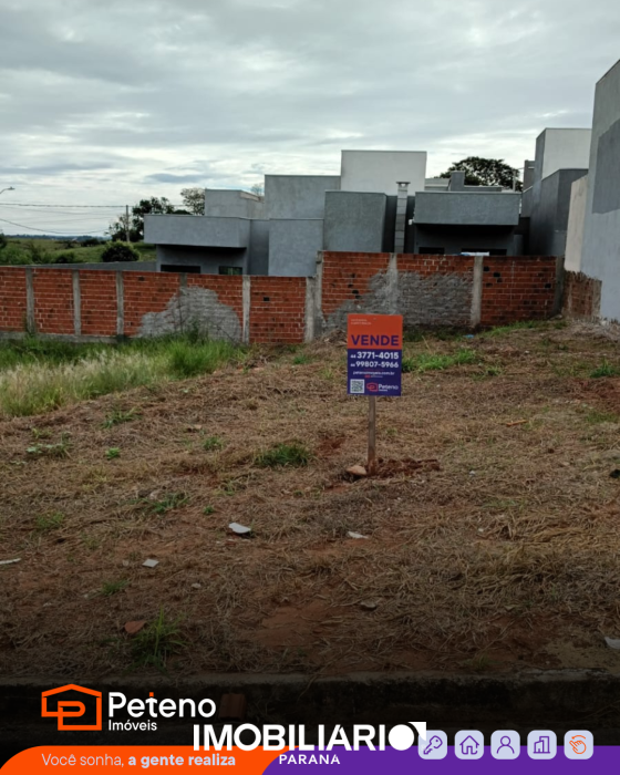 Terreno para  venda em Parque das Nações, Umuarama, 133,00m²