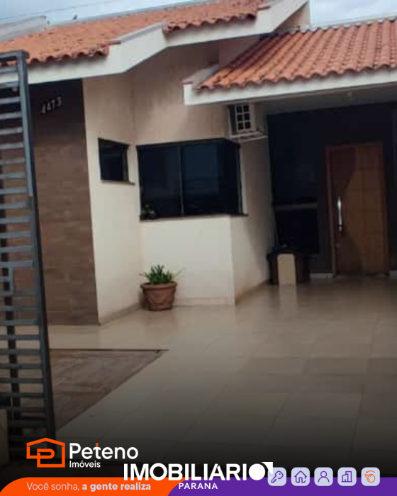 Residência para  venda em Jardim Sakai, Umuarama, 82,00m²