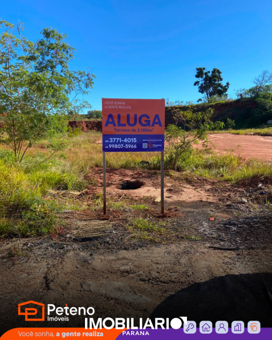 Terreno para  alugarUmuarama, 2.100,00m²