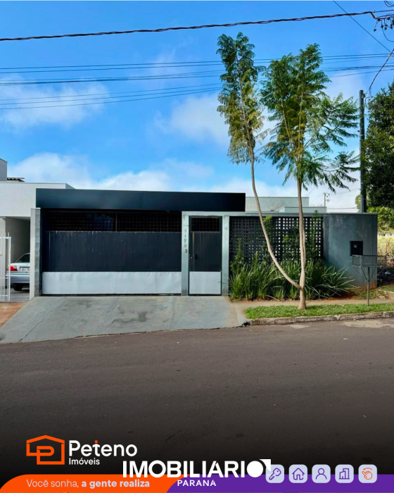 Residência para  venda em Parque Residencial Belo Horizonte, Umuarama, 118,93m²