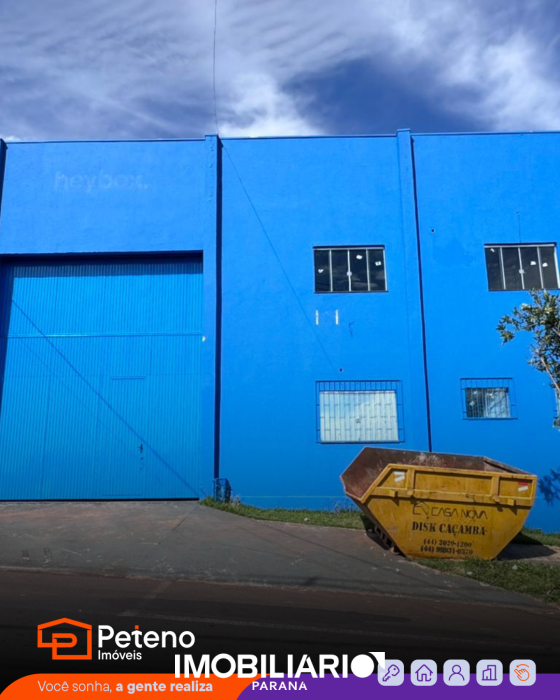 Barracão para  alugar em Jardim Janina, Umuarama, 750,00m²