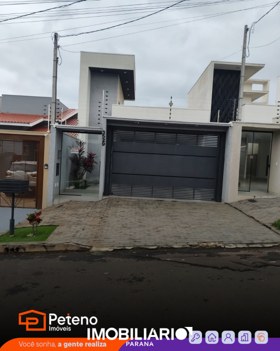 Residência para  venda em Jardim Castelo Branco, Umuarama, 144,00m²