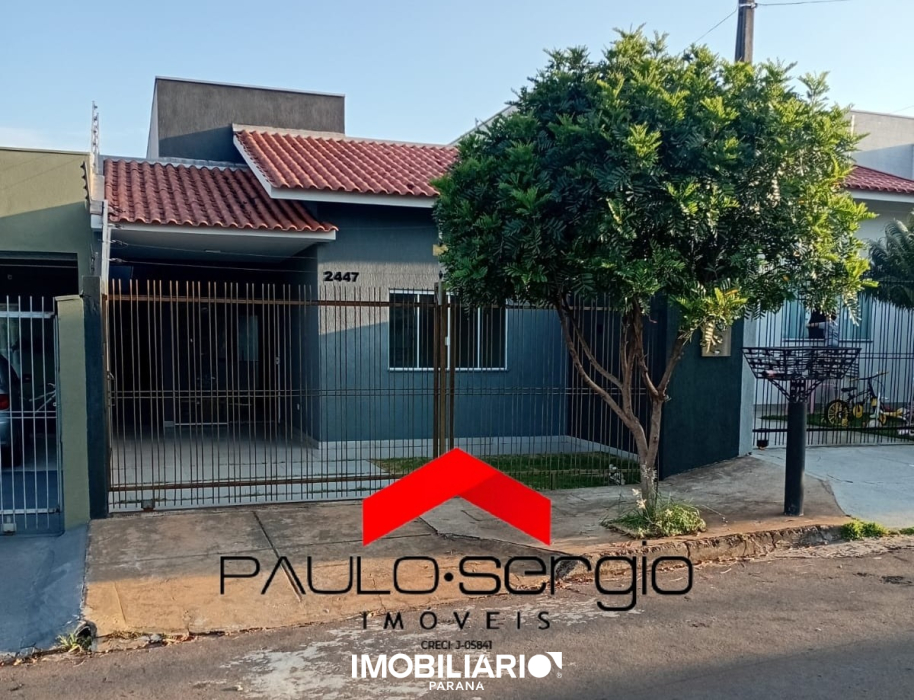 Residência para  venda em Parque Residencial Itália, Umuarama, 136,00m², com 3 quartos