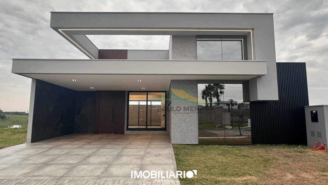 Residência para  venda em Condomínio Paysage Essenza, Umuarama, 163,40m²