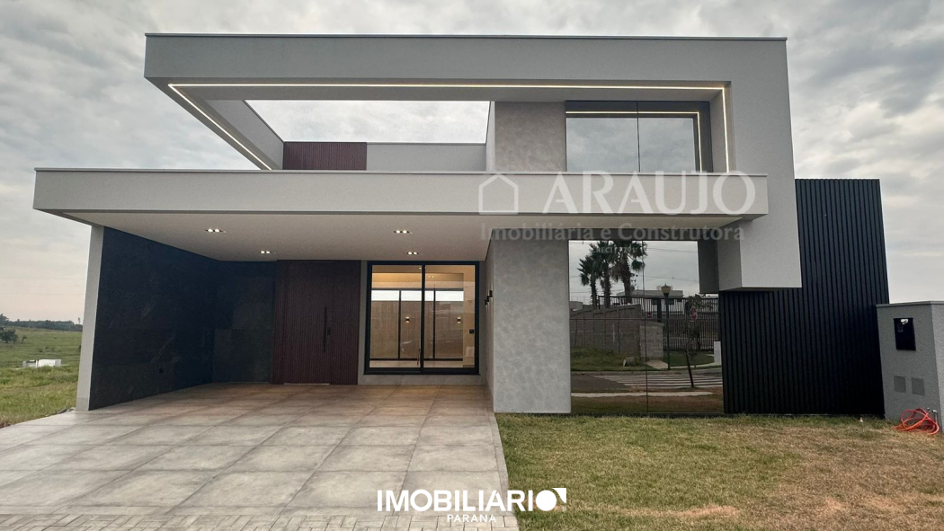 Residência para  venda em Condomínio Paysage Unique, Umuarama, 163,40m²