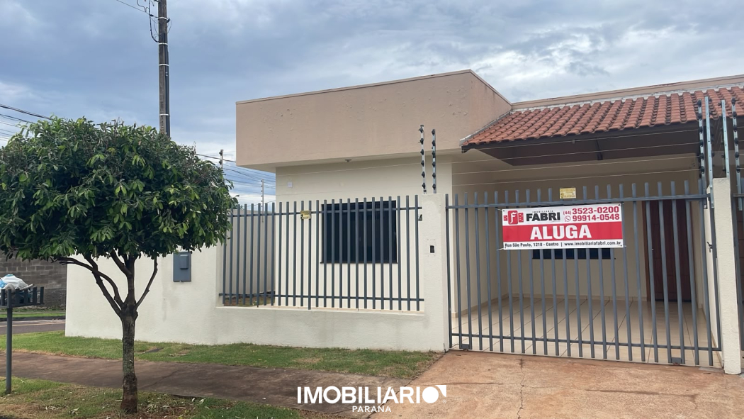 Residência para  alugar em Jardim Cidade Alta, Campo Mourão, com 2 quartos