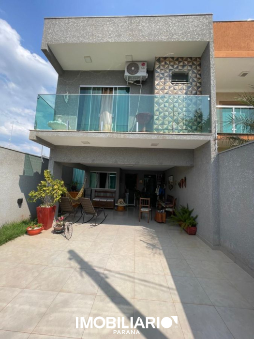 Sobrado para  venda em Botânico I, Campo Mourão, 165,00m², com 3 quartos