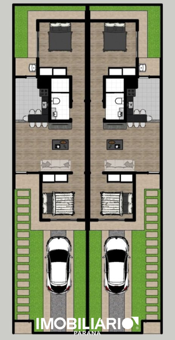 Residência para  venda em Jardim Batel, Campo Mourão, 110,00m², com 2 quartos