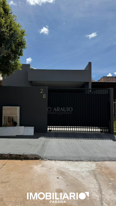 Residência para  venda em Jardim América, Umuarama, 150,50m², com 2 quartos