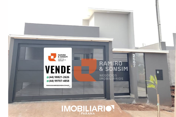 Residência para  venda em Jardim Veneza, Umuarama