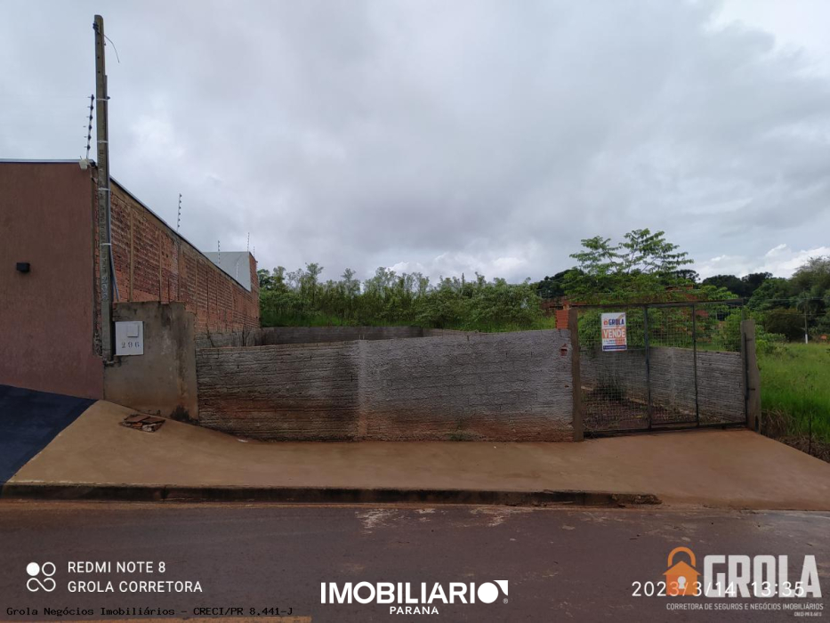 Terreno para  venda em Jardim Santa Casa, Campo Mourão, 300,00m²