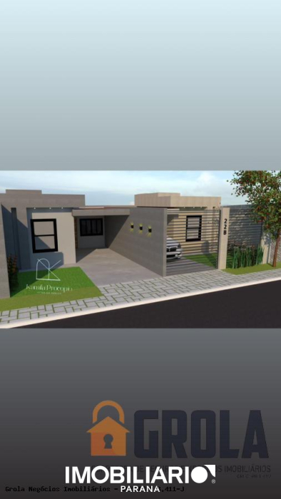 Residência para  venda em Jardim Botânico II, Campo Mourão, 138,00m², com 2 quartos