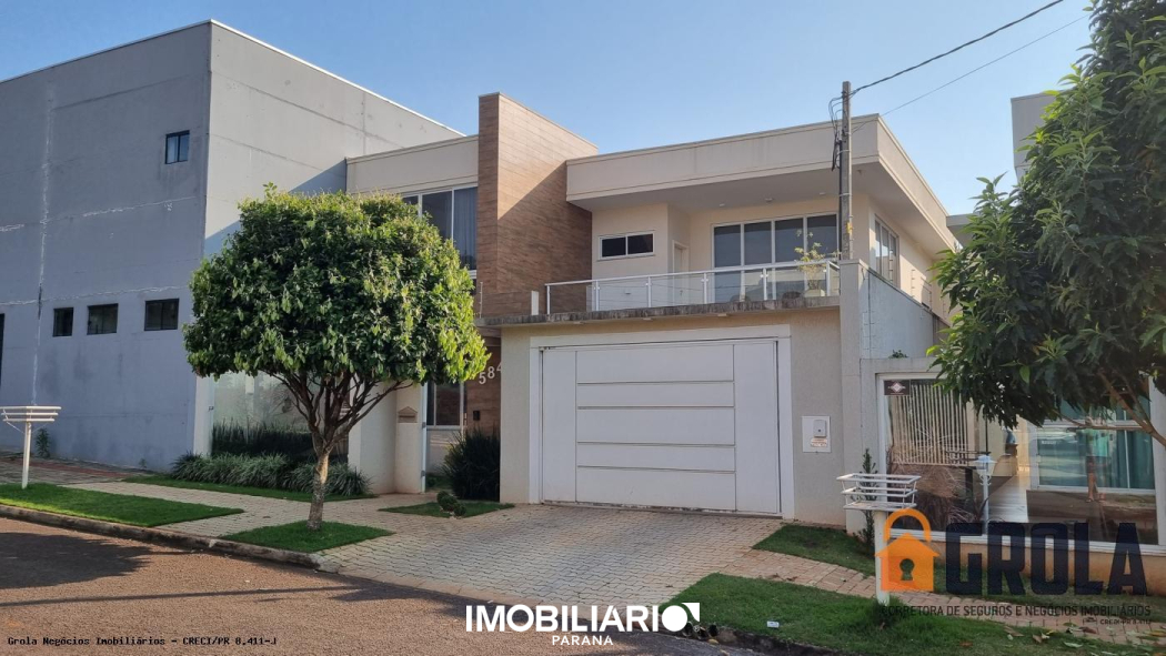 Sobrado para  venda em Jardim Flora II, Campo Mourão, 301,00m², com 3 quartos