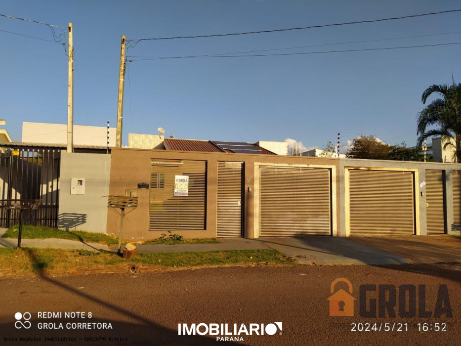 Residência para  venda em Jardim Lar Parana, Campo Mourão, 225,00m², com 3 quartos