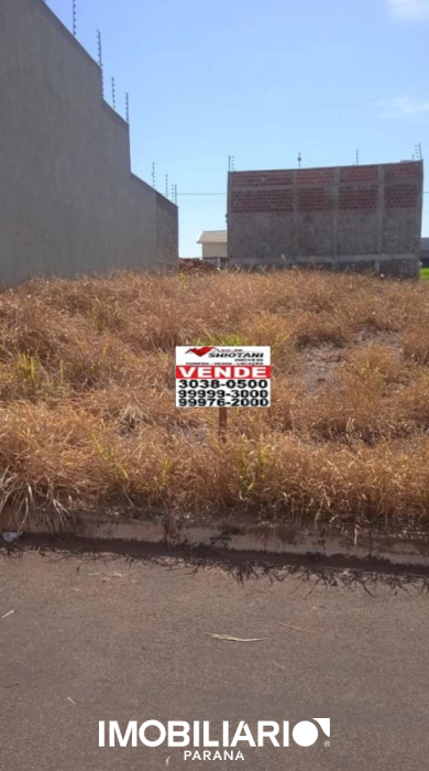 Terreno para  venda em Parque Residencial Metropolitano, Umuarama, 264,00m²