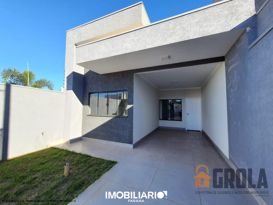 Residência para  venda em Jardim Flor de Lis II, Campo Mourão, 153,00m², com 3 quartos