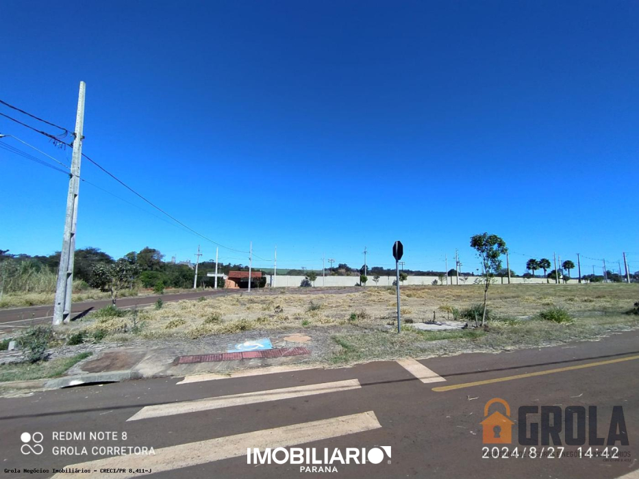 Terreno para  venda em Novo Centro Universitário, Campo Mourão, 544,00m²