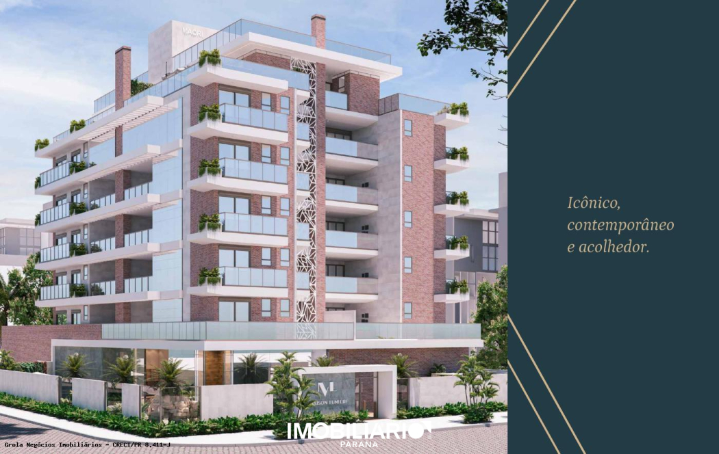 Apartamento para  venda em Centro, Matinhos, 120,00m², com 3 quartos