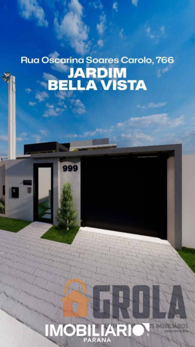 Residência para  venda em Jardim Bella Vista, Campo Mourão, 180,00m², com 3 quartos
