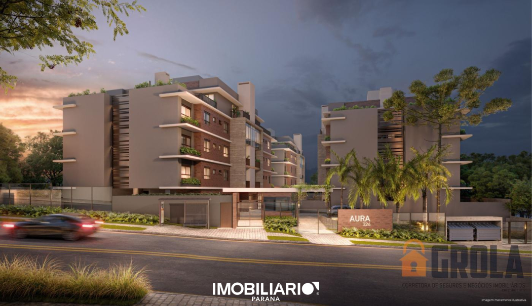 Apartamento para  venda em Ahú, Curitiba, 92,00m², com 2 quartos