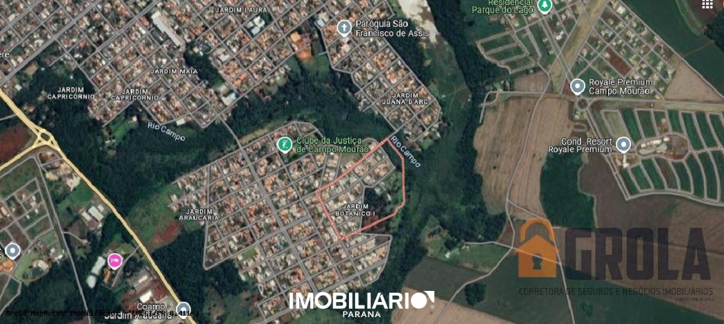 Terreno para  venda em Jardim Botânico I, Campo Mourão, 300,00m²