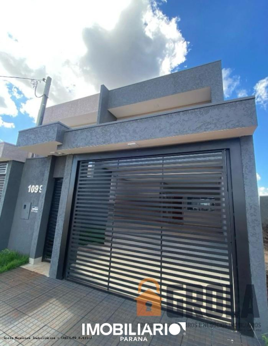 Sobrado para  venda em Residencial Parque do Lago, Campo Mourão, 155,00m², com 3 quartos