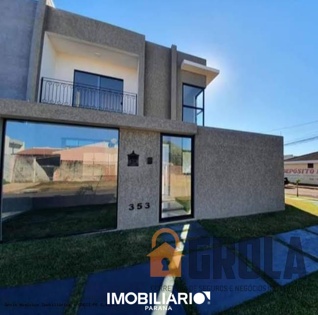 Sobrado para  venda em Jardim Francisco Ferreira Albuquerque, Campo Mourão, 144,00m², com 3 quartos