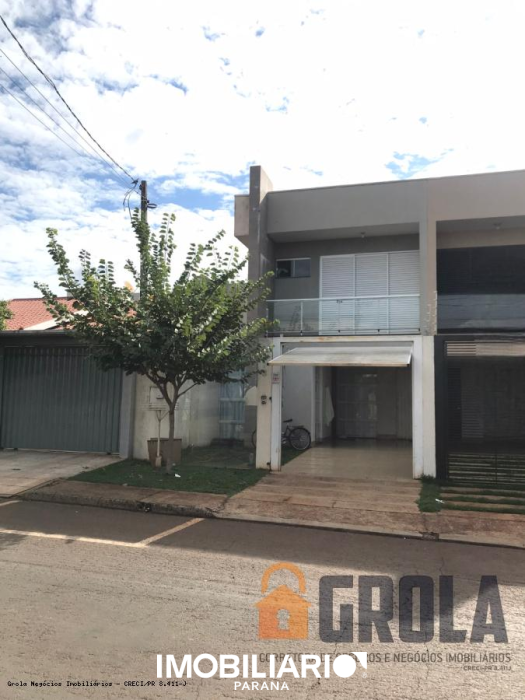 Sobrado para  venda em Jardim Francisco Ferreira Albuquerque, Campo Mourão, 173,00m², com 3 quartos