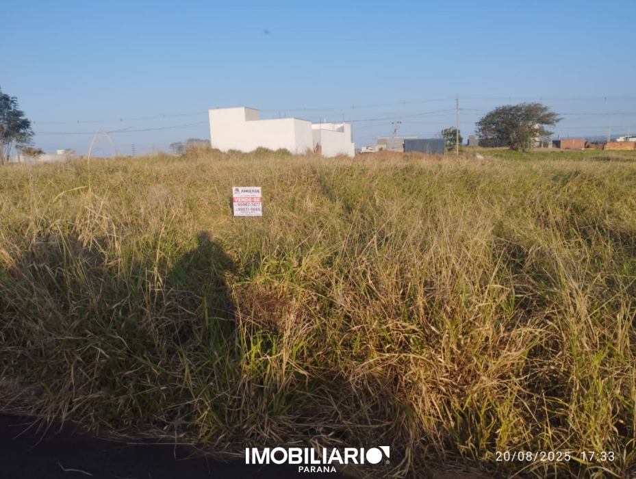 Terreno para  venda em Parque Firenze, Umuarama, 376,00m²