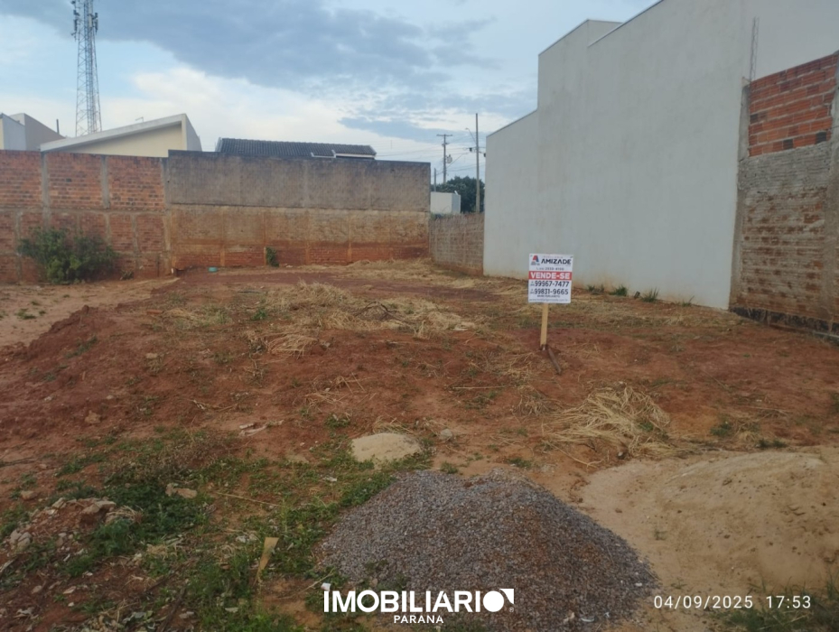 Terreno para  venda em Parque Irani, Umuarama, 260,00m²