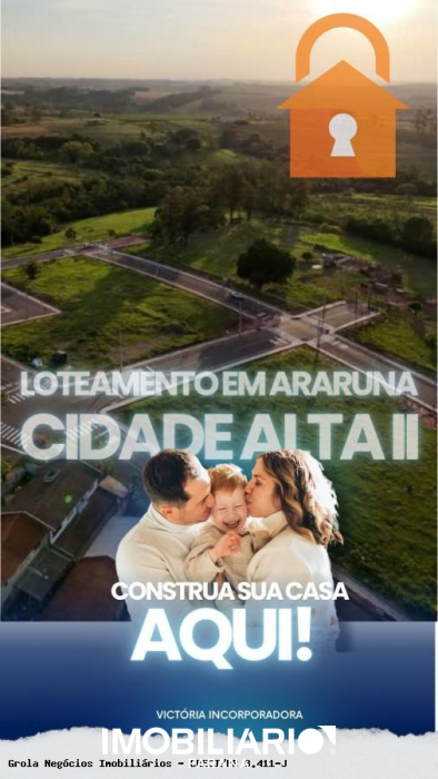 Terreno para  venda em Jardim Cidade Alta II, Araruna, 153,00m²